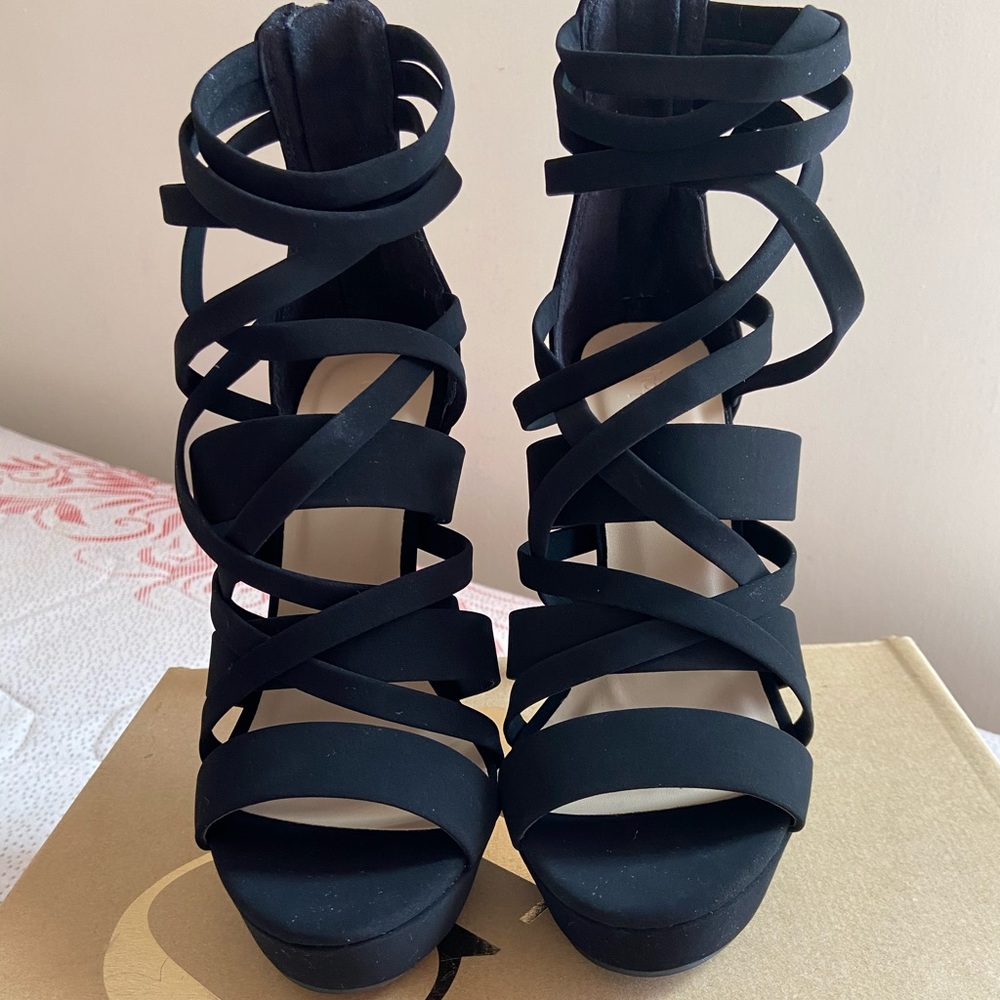 Black heels